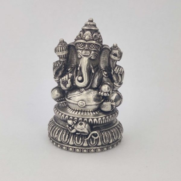 Silver Ganesha Idol