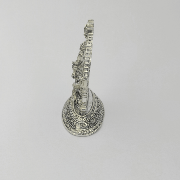 Silver Ganesha Idol 2d